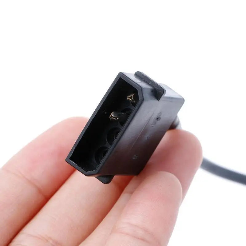 652F 2-Pin Peripheral Female 5V USB Power Adapter Cable Zpaxo