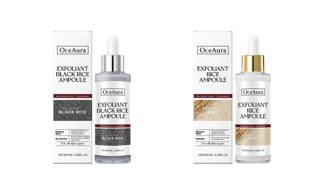 Rice Exfoliating Essence Dead Skin Removal Oil Control Brightening Moisturizing Nourishing Improve Roughness Nicotinamide Serum Zpaxo 200ml boxed