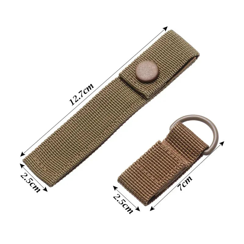Nylon Molle Webbing Buckle Key Hook Clip | Tactical Belt Hanger