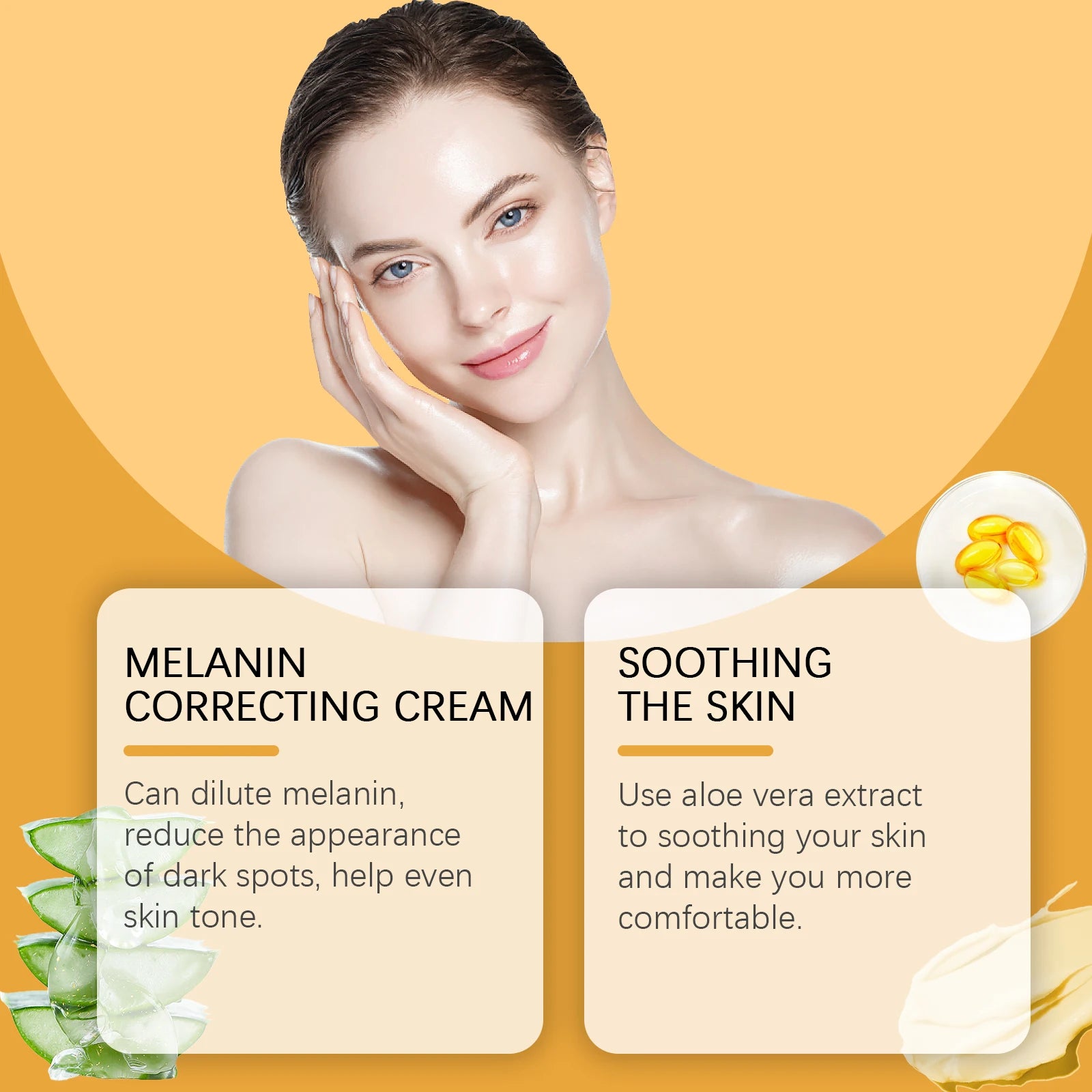 Ouhoe 3-in-1 Anti-Aging Skin Stick 30g Retinol Vitamin C Niacinamide Targeted Repair Firm Brighten Hydrate Portable Beauty Balm Zpaxo