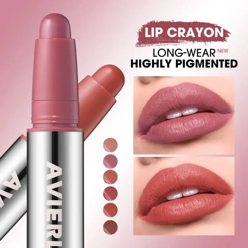 Smooth Matte Lipstick Waterproof Long-lasting Moisturizing Easy Apply