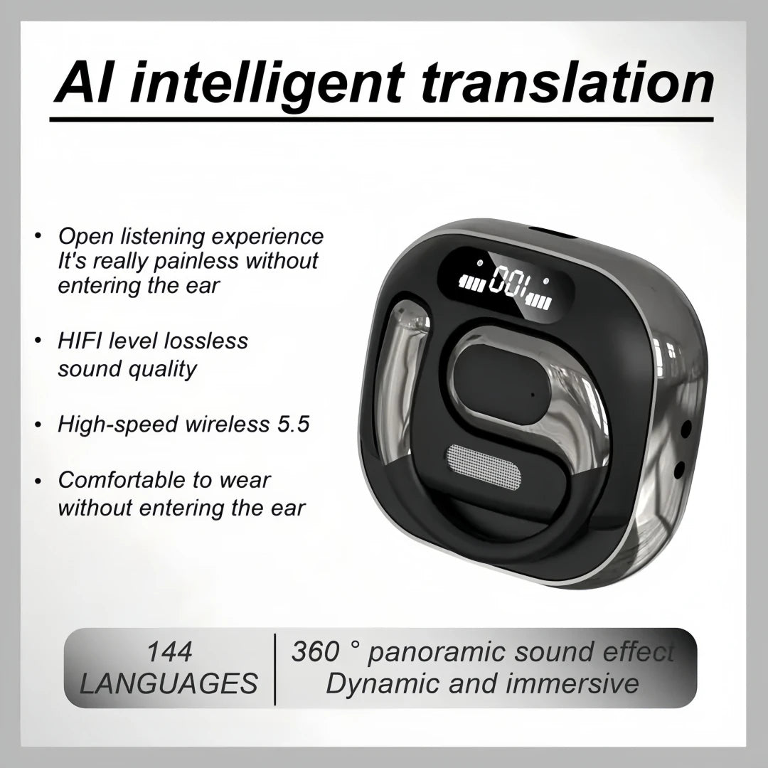 Translation Earbuds Real Time AI 144 Language Translator Audifonos