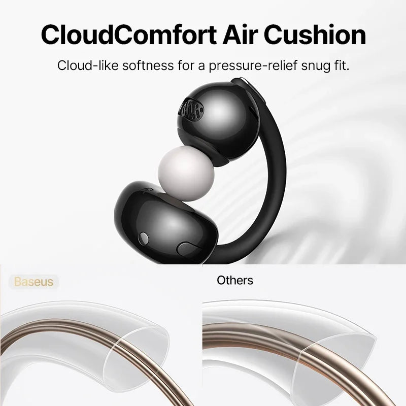 Baseus Bowie MC2 AIR Clip-on TWS Earbuds Ear Clips Wireless Earphones