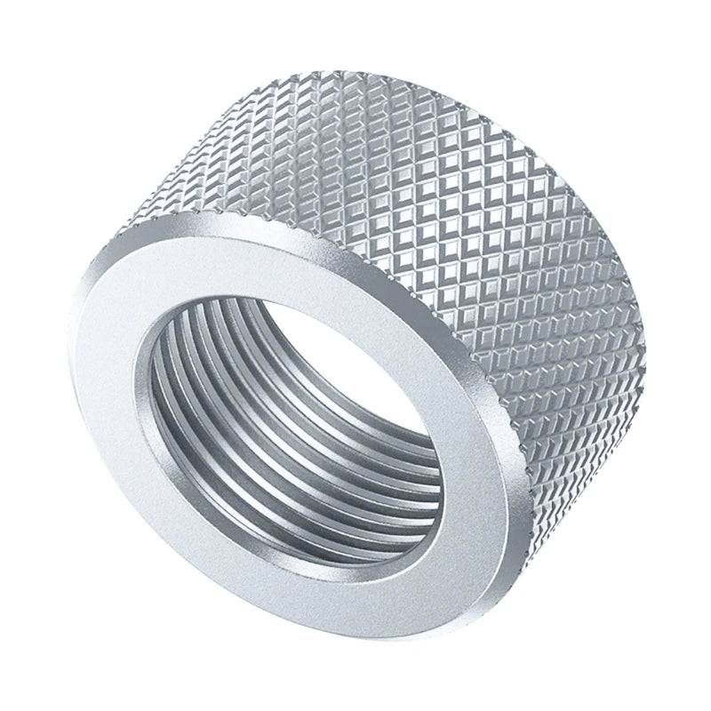 17mm Ball Head Tightening Nut Replacement Part for Phone Holder Mounts Car Desktop Stand Aluminum Alloy Fastener Zpaxo Silver CN