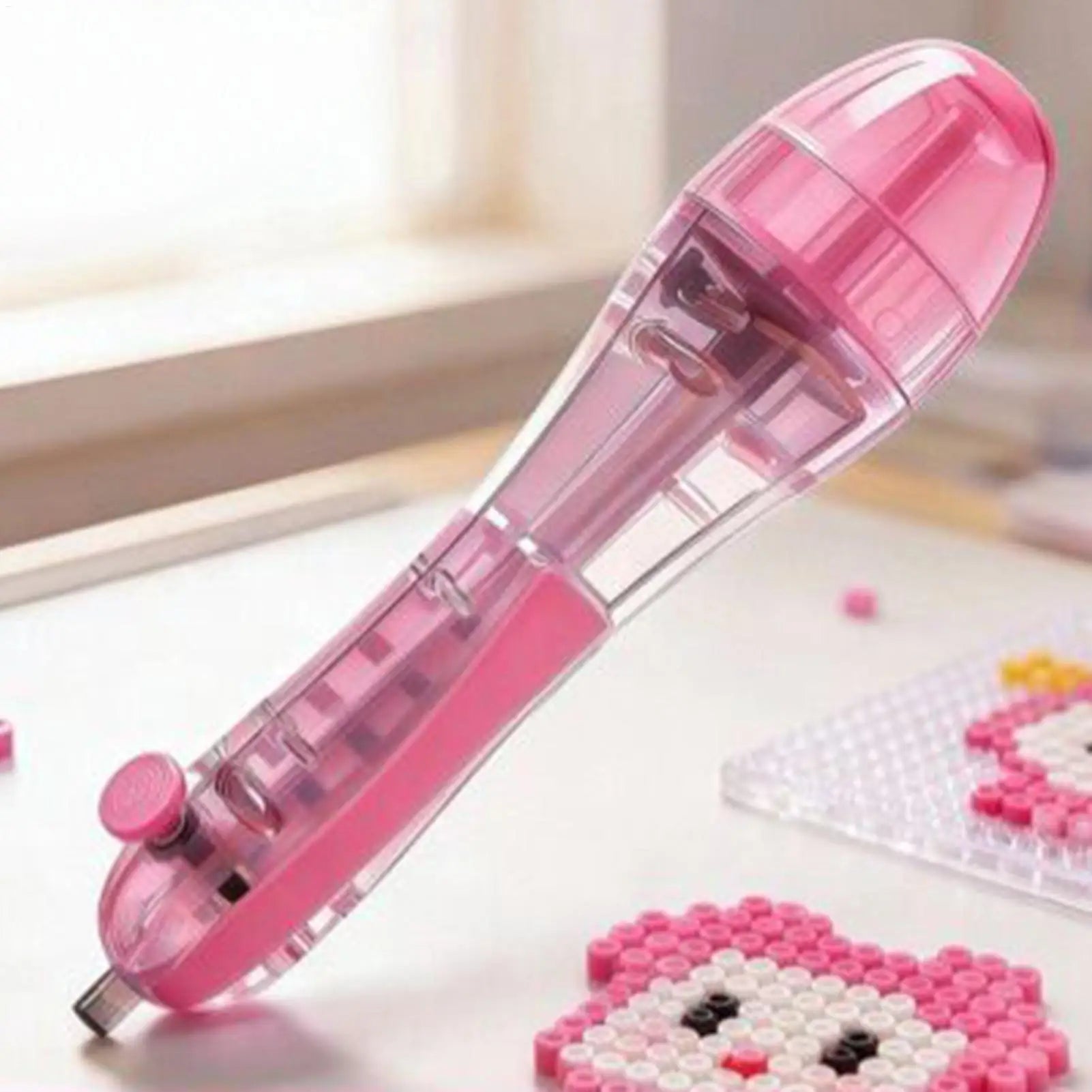 Beaded Pens Bead Pen Maker Automatic Press Beadable Tool Jewelry