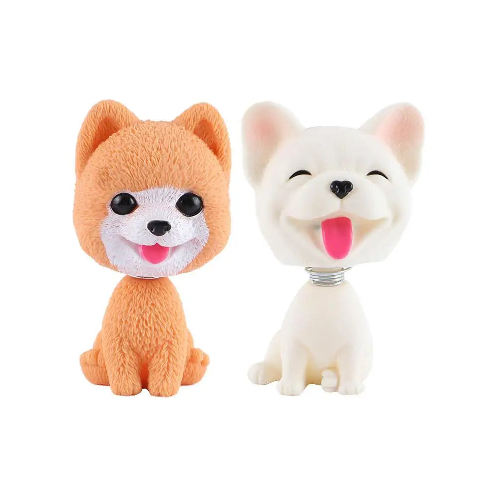 Accessories Car Decoration Resin Tabletop Ornaments Shaking Head Dog Zpaxo