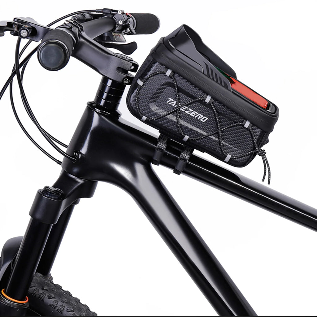 Front Bicycle Pouch Waterproof Cycling Accessories TPU Touchscreen