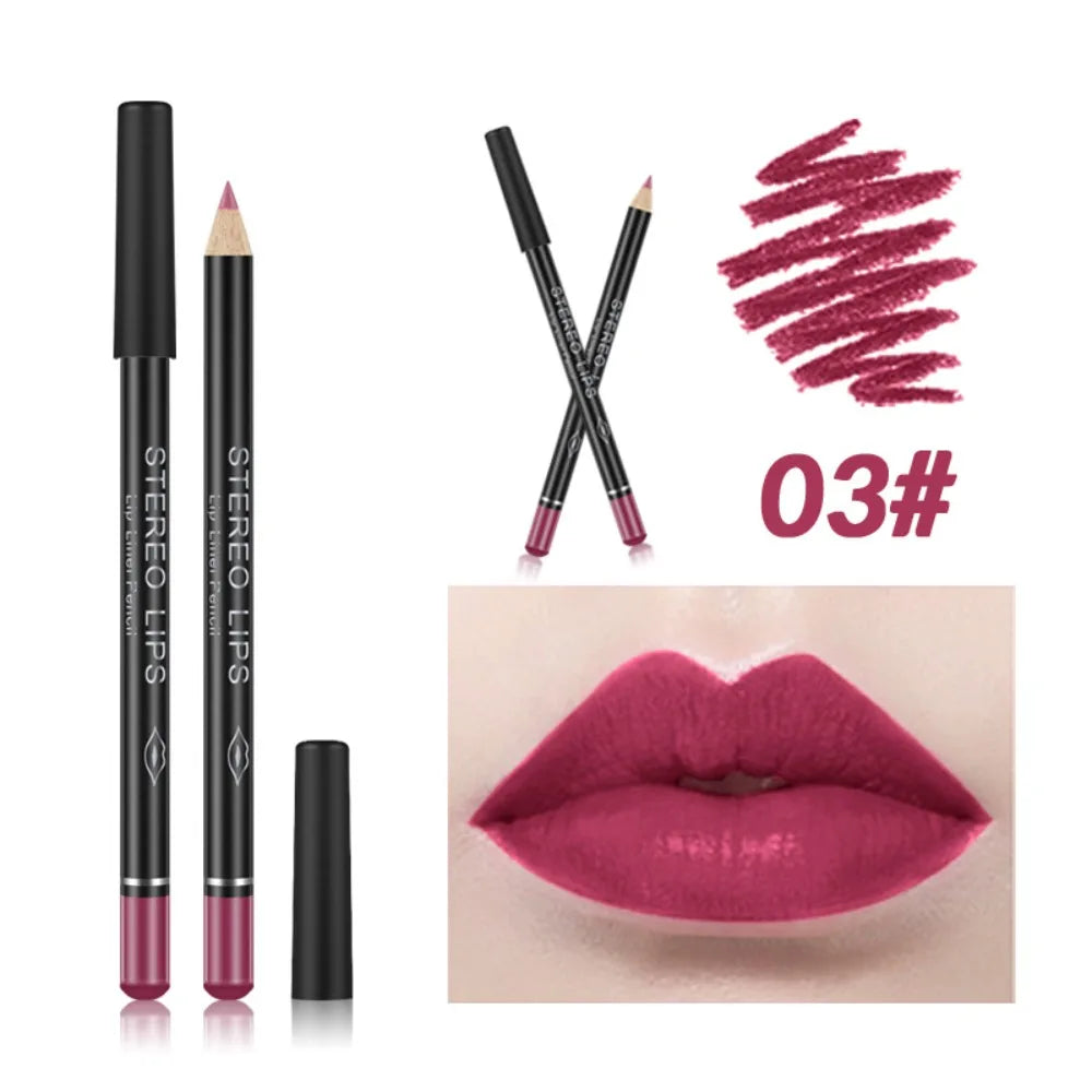 Luxury Long-lasting Matte Lip Liner Plumping Perfect Outline Filling Zpaxo 03
