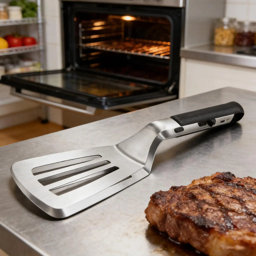 Grill Clamp Stainless Steel Anti-scald Multi-functional Extended