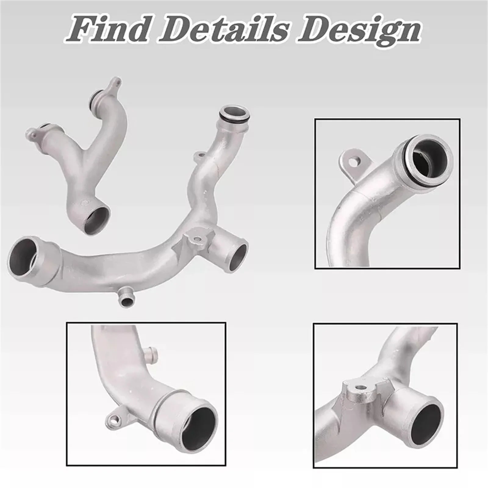 Coolant Outlet Pipe LR090630 Jaguar Land Rover Car Engine Upgraded