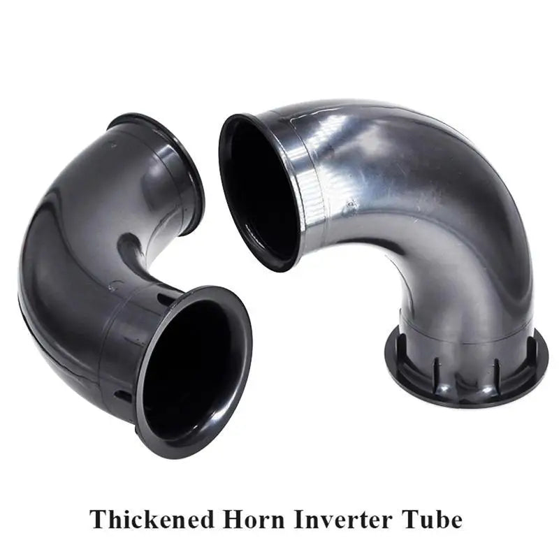 Speaker Curved Guide Tube Subwoofer Loudspeaker Inverted Port Zpaxo