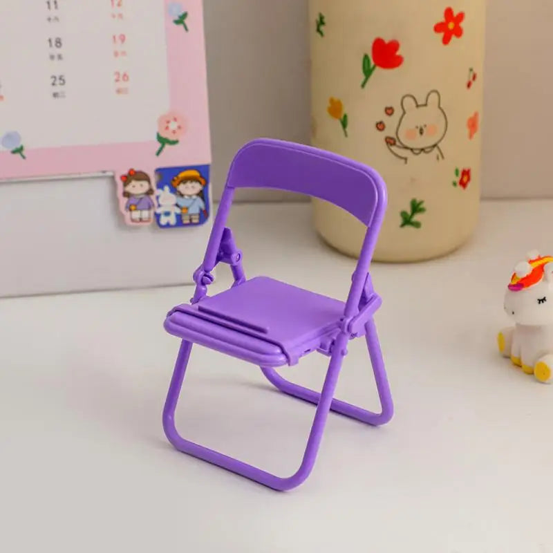 Mini Cell Phone Holder Stand Universal Chair Desktop Mobile Tablet Zpaxo