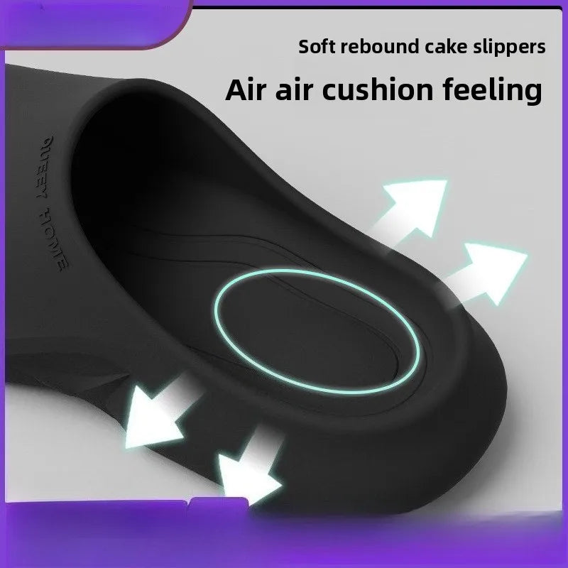 Slippers Men's Summer Outerwear Indoor Home Bathroom Bathing