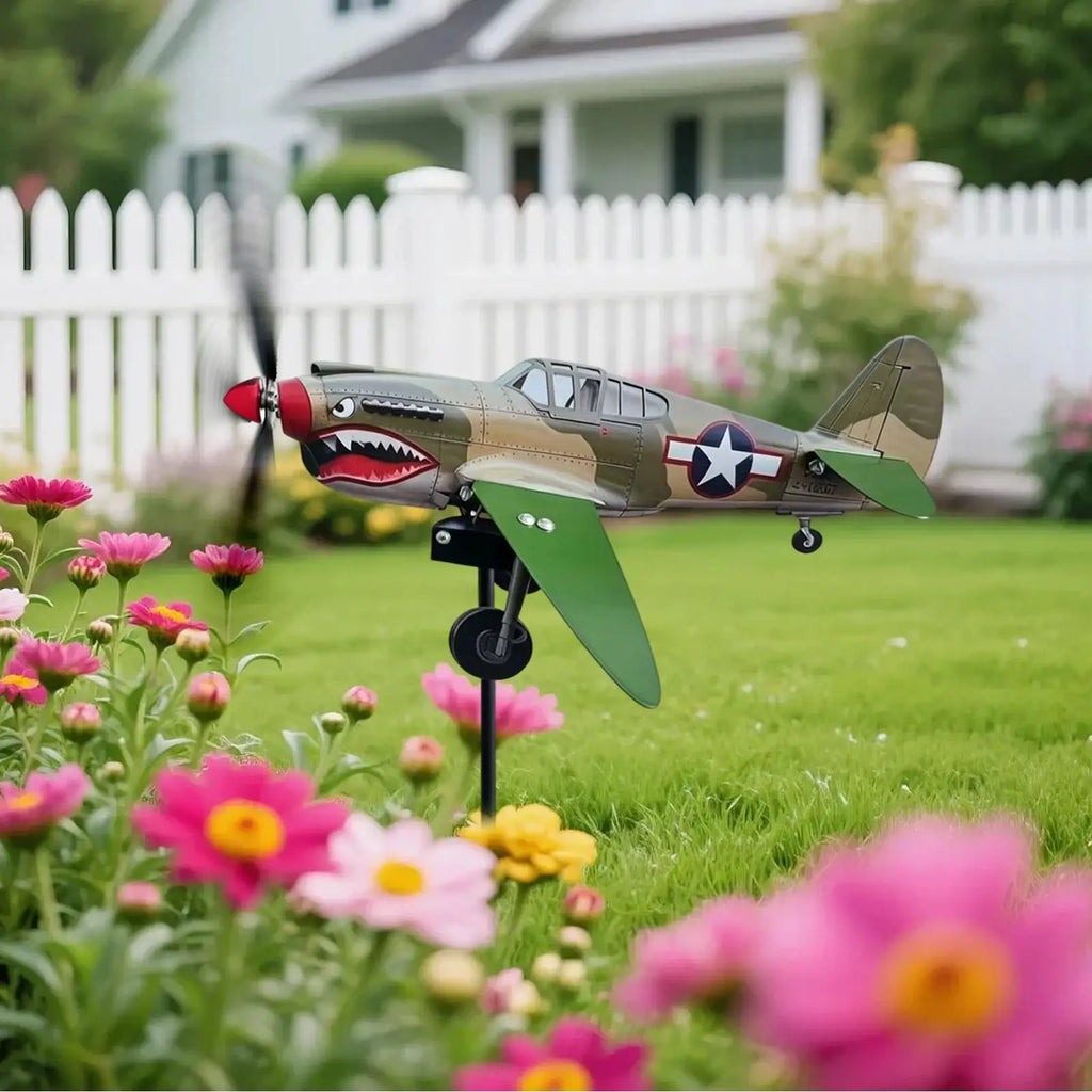 Garden Wind Spinners Funny Rotating Decorative Outdoor Wind Spinner Backyard Decor for Yard Lawn Patio Courtyard Flower Bed Zpaxo