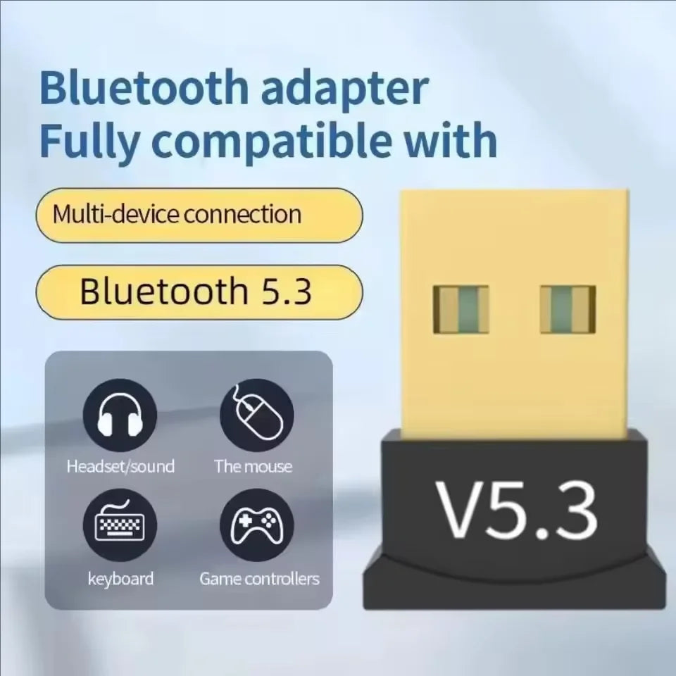 5 3 Bluetooth Adapter USB Desktop Computer 4 0 Drive Wireless 1 Zpaxo
