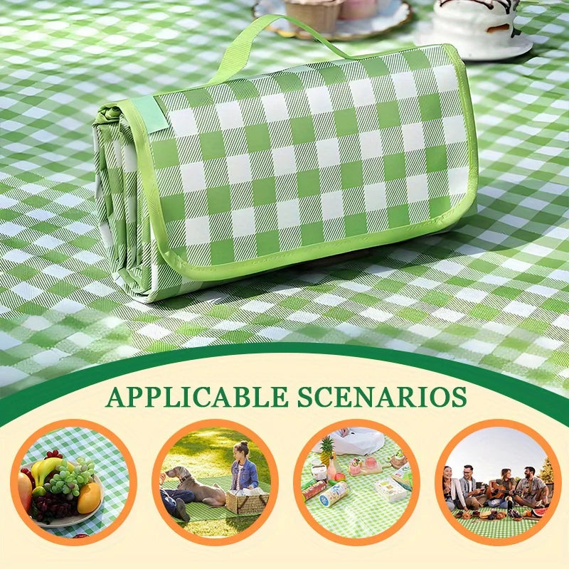 Waterproof Beach Mat Folding Mattress Portable Lightweight Picnic Mat ﻿Large Outdoor Camping Mat Zpaxo