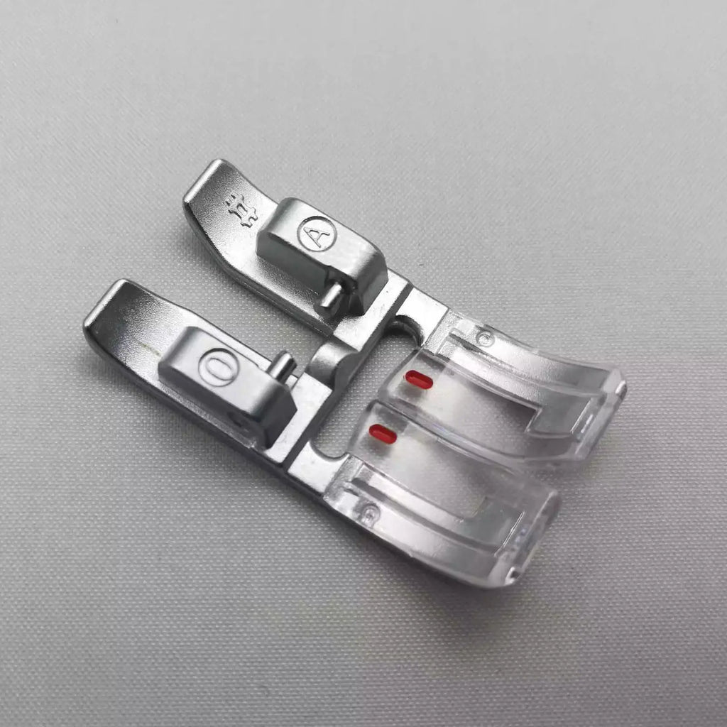 Zig Zag Presser Foot for Pfaff Snap on Sewing Straight Lines Part Edge Stitch Foot Adjustable Guide Foot Decorative Stitching Zpaxo