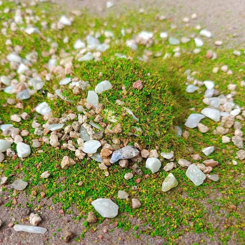 30G Static Grass Terrain Powder – HO N Scale Diorama Model Diorama Terrain Powder Zpaxo