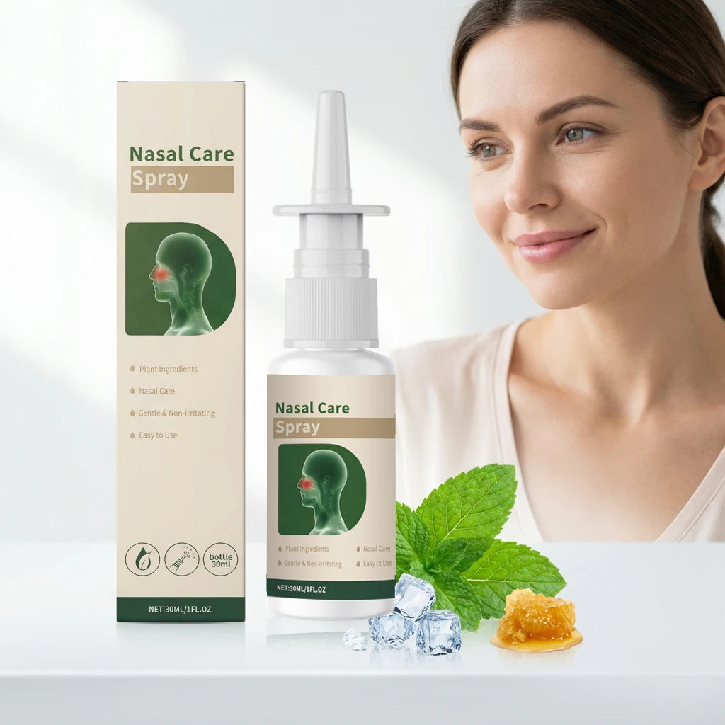 Plant-Based Nasal Cleaning Spray 30ml – Congestion Relief Nasal Care Spray Zpaxo