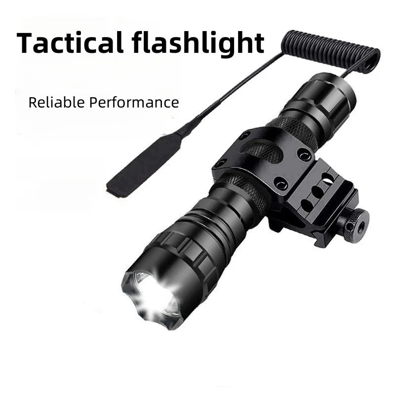 SHINEKNOT 1000 Lumen Tactical LED Flashlight – Rechargeable Tactical Flashlight Zpaxo