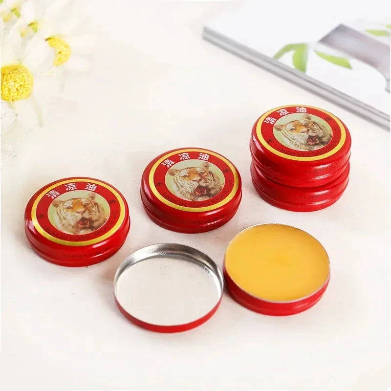 Tiger Balm Solid Stick – Cooling Herbal Essential Oil Balm 5 Pc