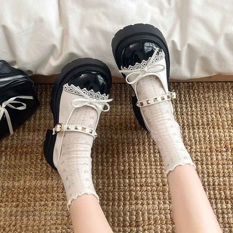 Spring Autumn Women's Bow Embellishment Heel Shallow Mouth Single Zpaxo