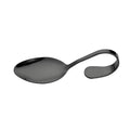 Stainless Steel Service Tableware Curved Handle Spoon Hotel Golden Zpaxo A5