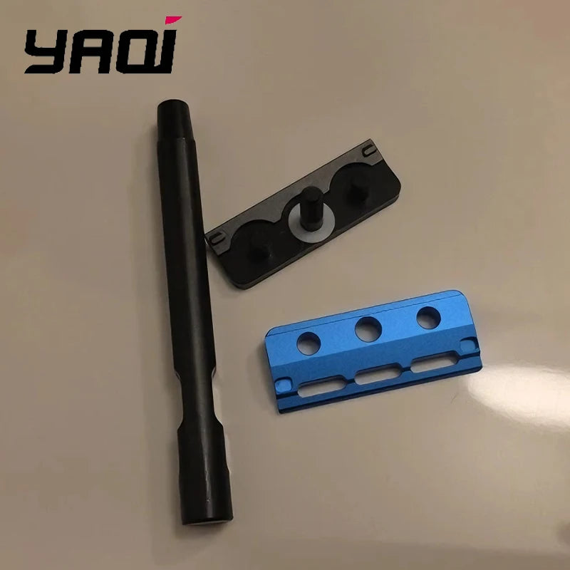 2026 Tachi Aluminum Version YAQI Light Weight Single Edge Safety Razor Black And Blue Colors for Smooth Shaving Experience Zpaxo