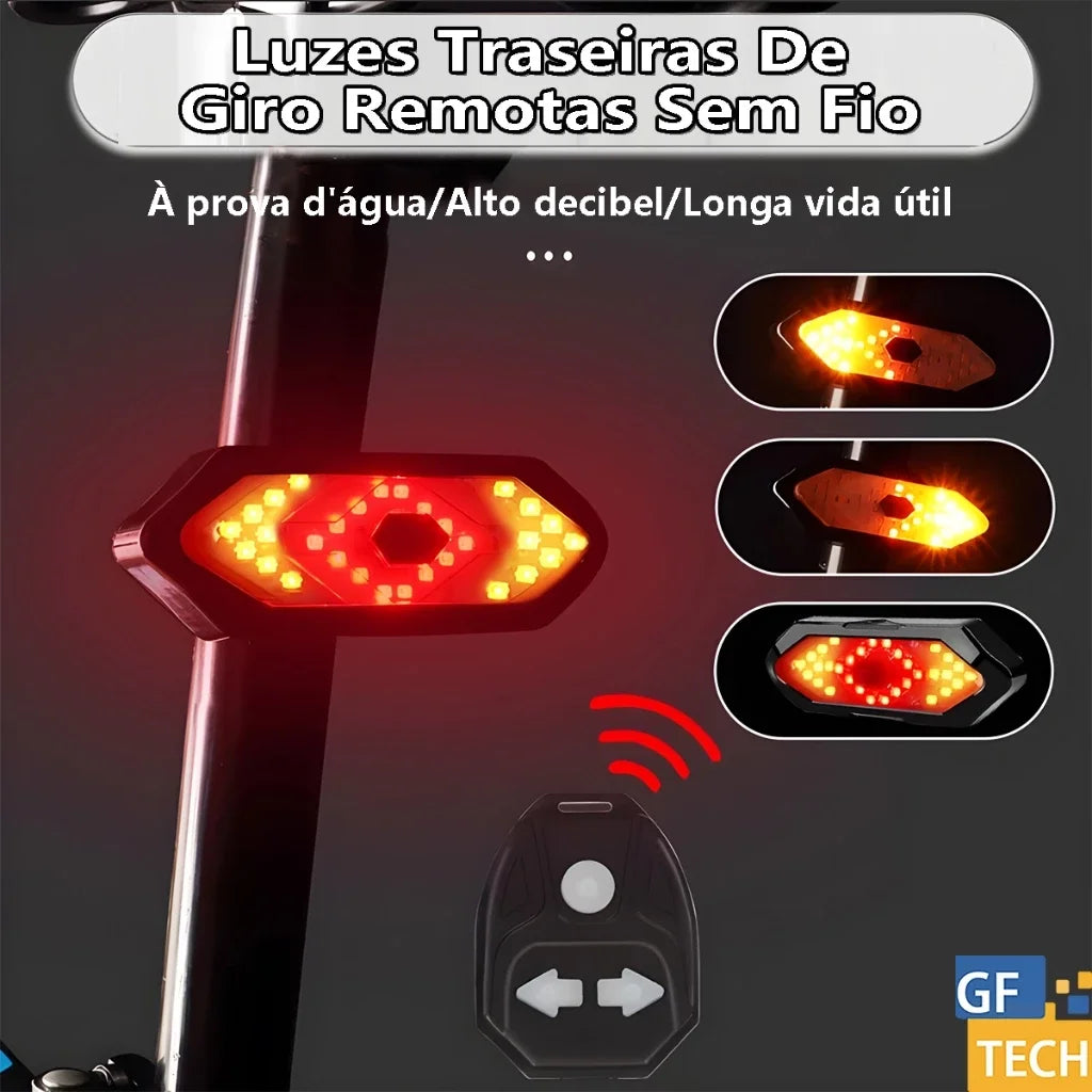 Intelligent Light Sensing Bicycle Riding TYPE-C Charging Digital Zpaxo