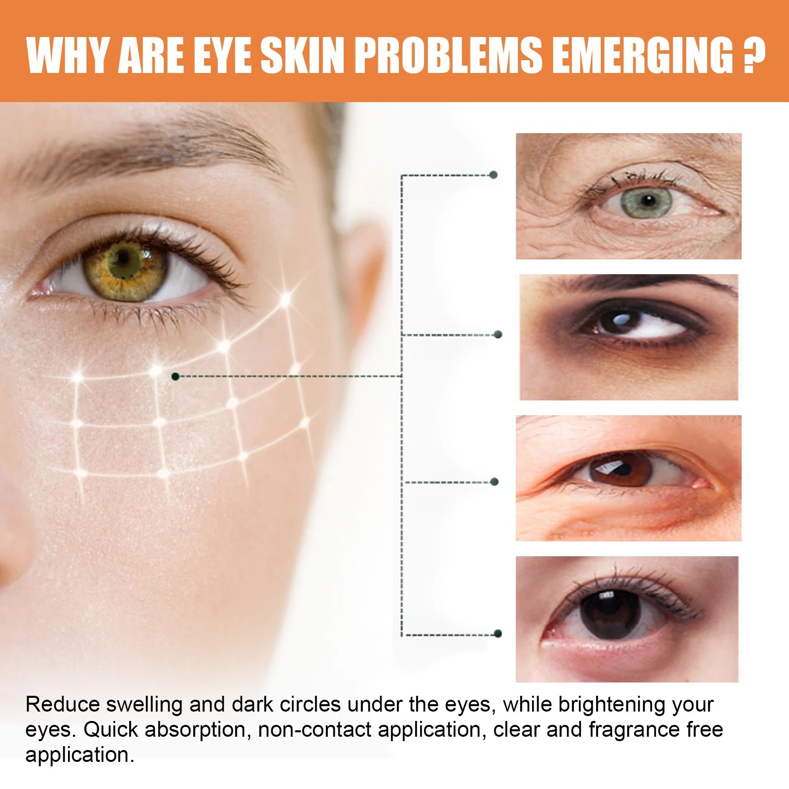 Vitamin C Eye Balm – Dark Circles, Bags & Fine Lines Eye Cream Stick Zpaxo