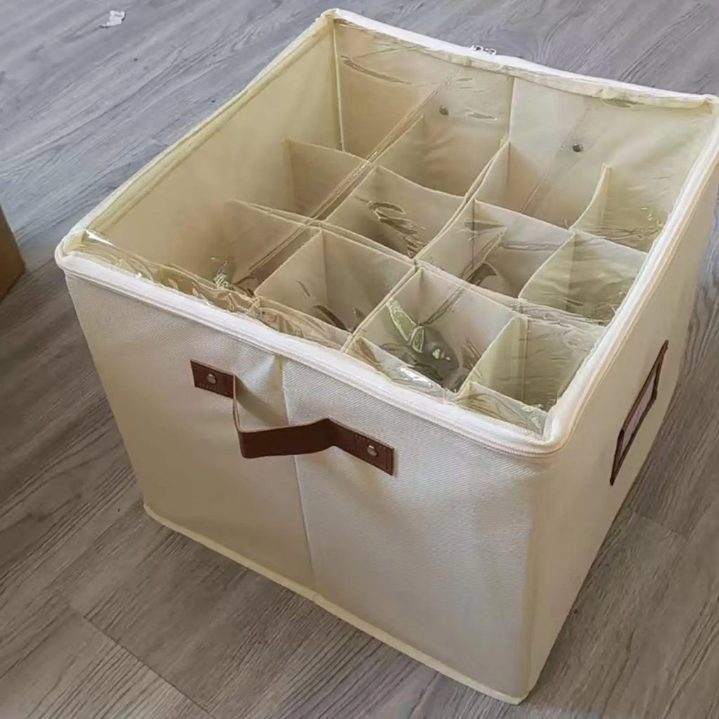 Shoe Storage Organizer Portable Stackable Divider Kids Toys Box