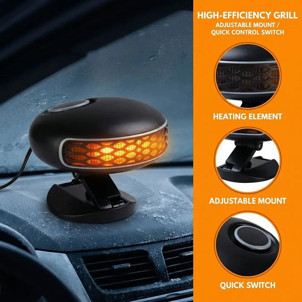 12V 24V Car Heater Low Power Fast Heating Cooling Dual-purpose