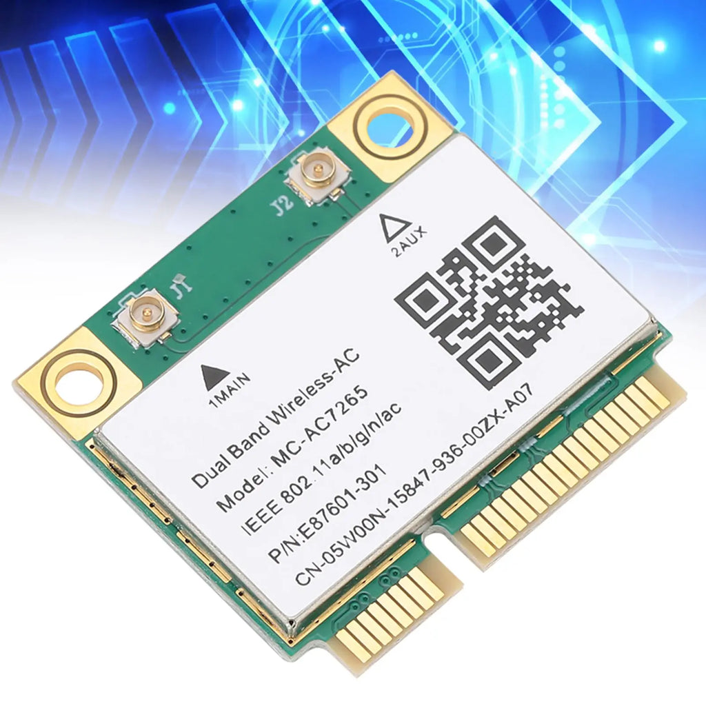 Network Card Mini PCI E Gigabit Dual Band Bluetooth 4 2 Wireless Wifi