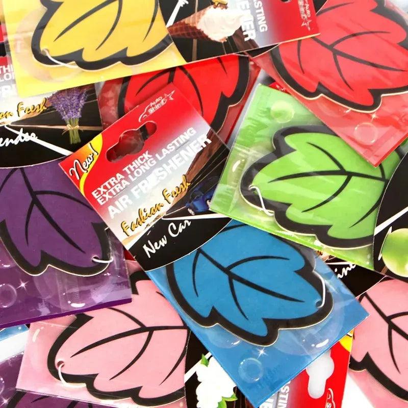 Car Hanging Air Freshener Cards – 7, 14 or 21 Pack | Long-Lasting