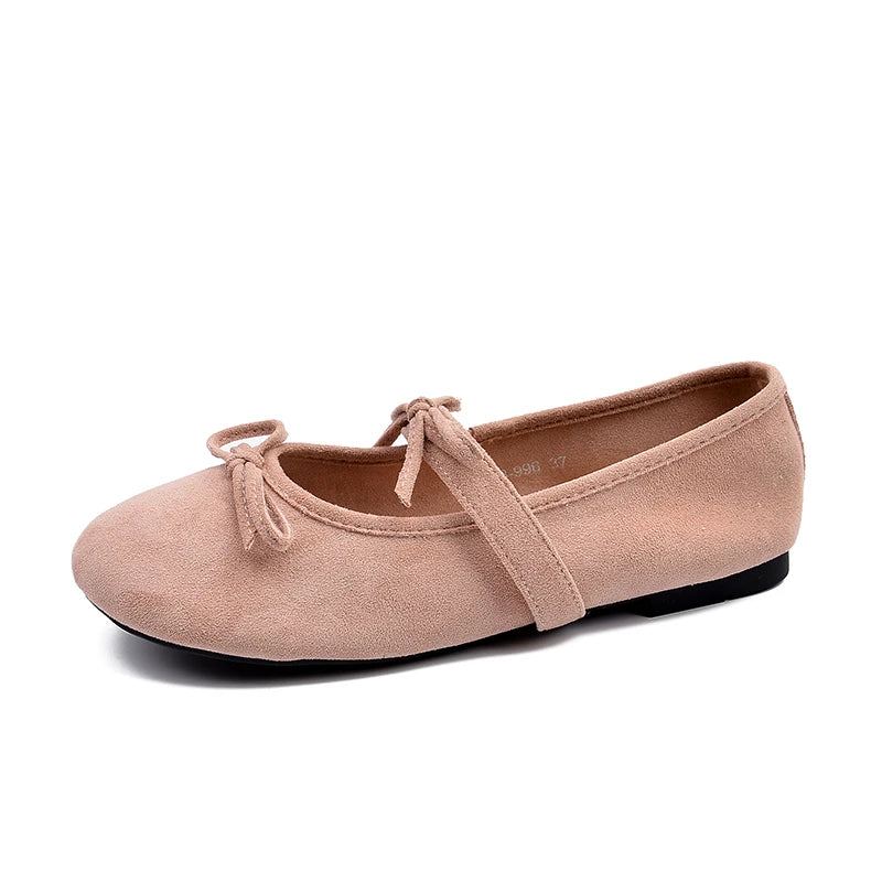 Women's Fashion Inner Increase Heel Shoes Spring Square Head Shallow Zpaxo 36 Pink
