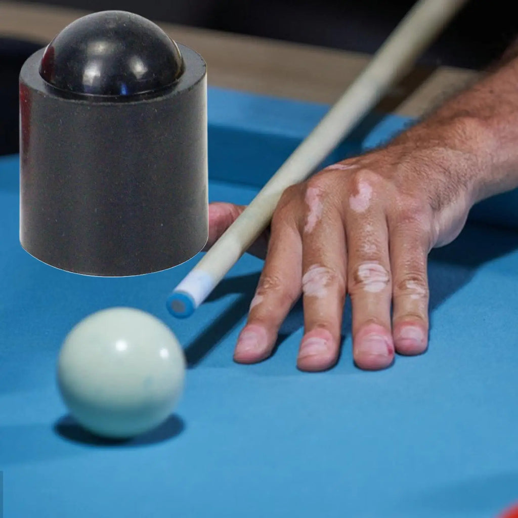 Billiards Pool Cue Bottom Protectors Pool Cue Stick Butt End Protector Cap Shockproof Table Game Stick Bumper Pad Zpaxo