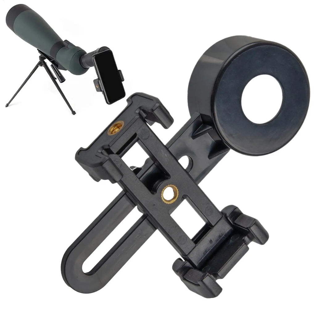 Universal Phone Adapter Mount Digiscoping Tripod Binoculars