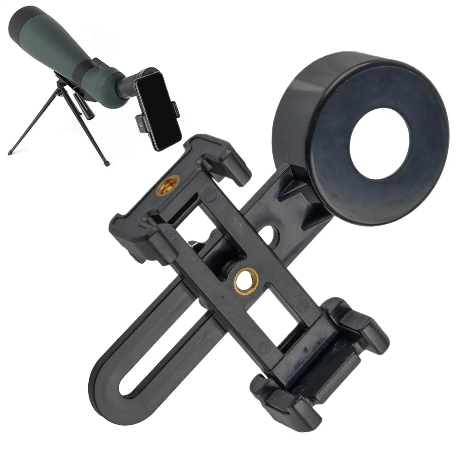 Universal Phone Adapter Mount Digiscoping Tripod Binoculars