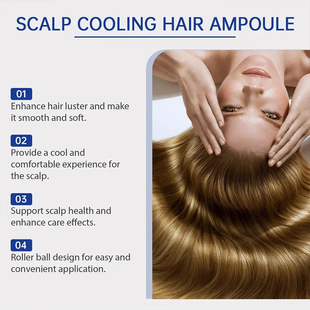 Bodywise Roll-on Ball Rosemary Hair Care Essence Long-lasting Moisturizing Nourishing Repairing Smoothing Hair Care Zpaxo