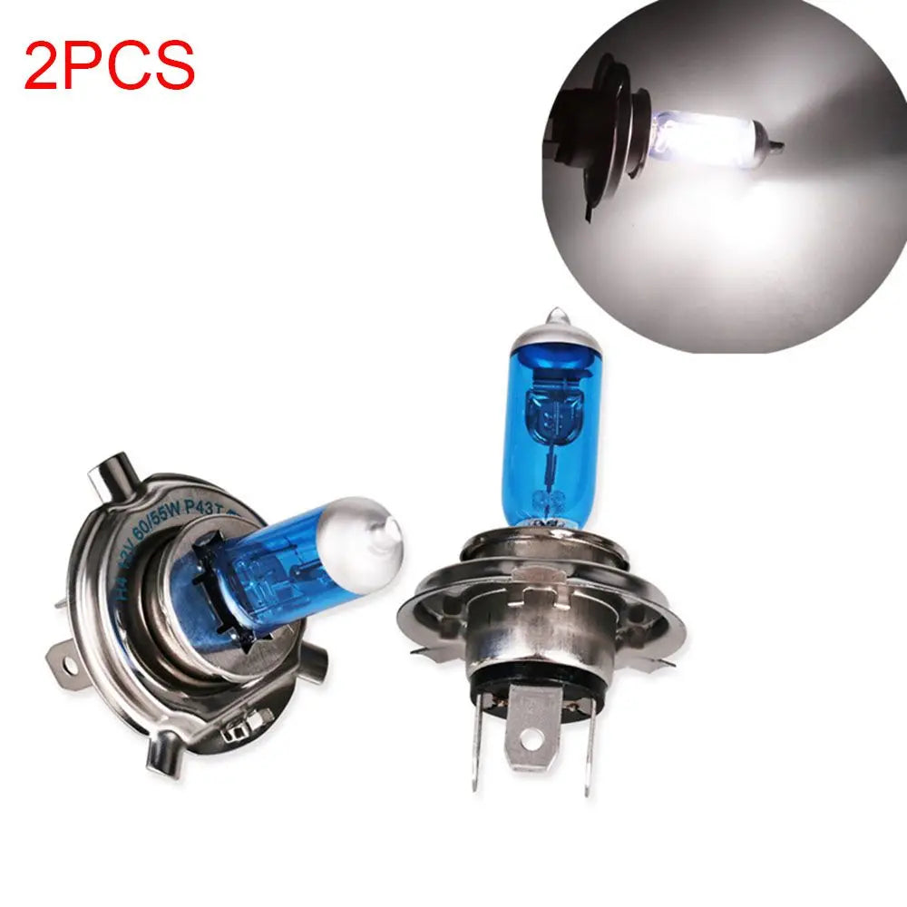 Bulbs 60 55W 5000K Xenon Bulb Halogen Lamp H4 9003 HB2 Headlight Zpaxo white