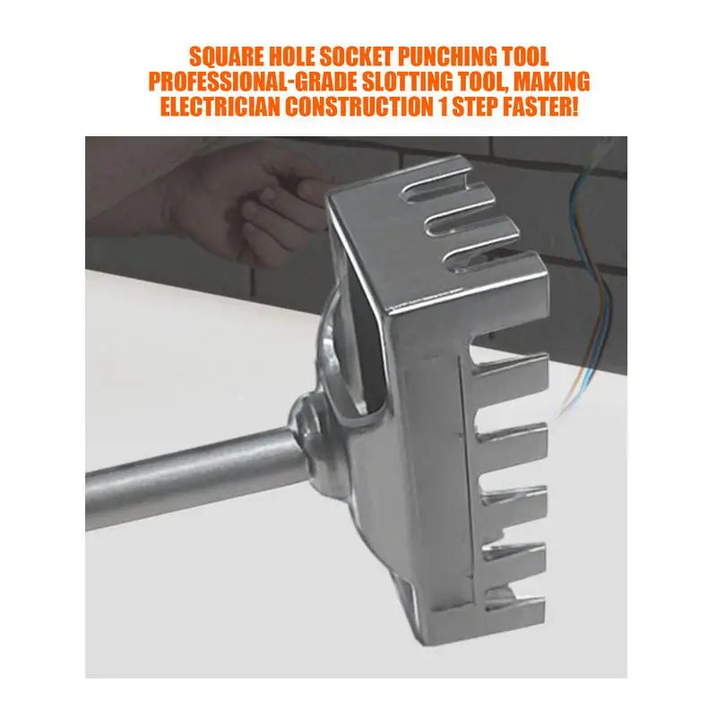 Square Slot Cutter Drywall Outlet Cutout Oscillating Tool Creative