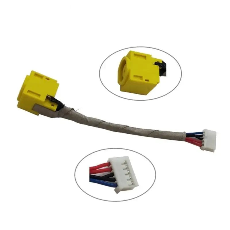 652F Power Jacks Laptops Connectors Harness Cable Charging Port Zpaxo