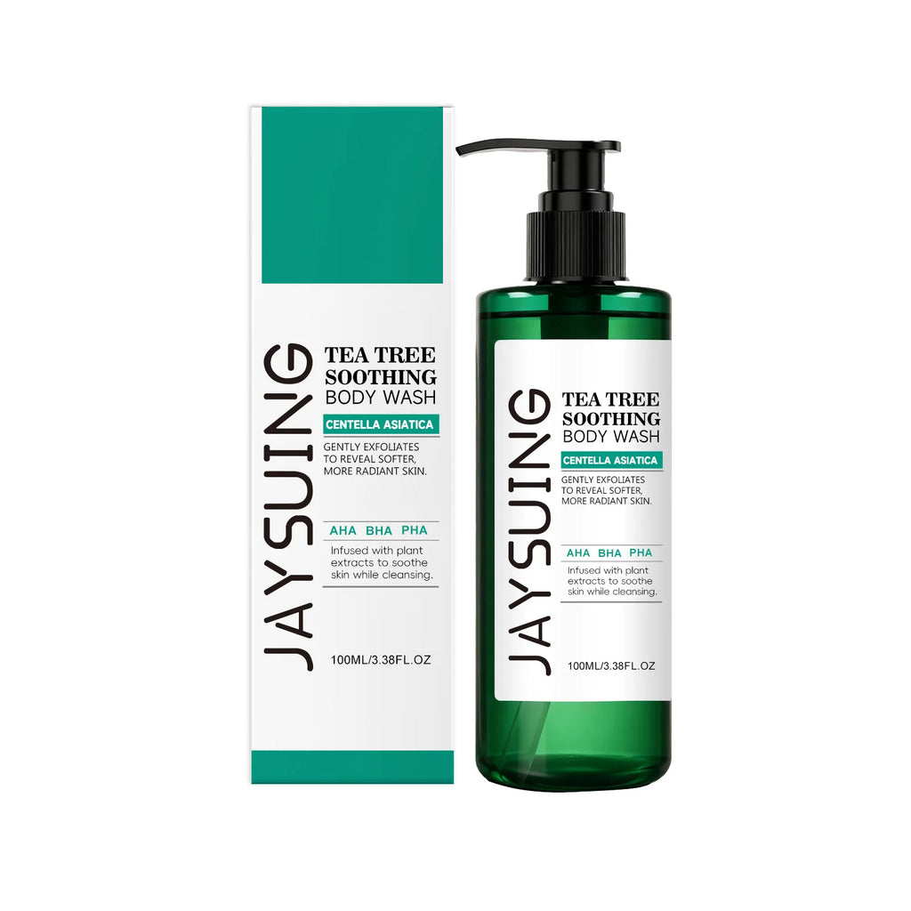 Centella Tea Tree Body Wash – Soothe & Repair Skin Barrier Body Wash Shower Gel Zpaxo 100ml Boxed Moisturizing