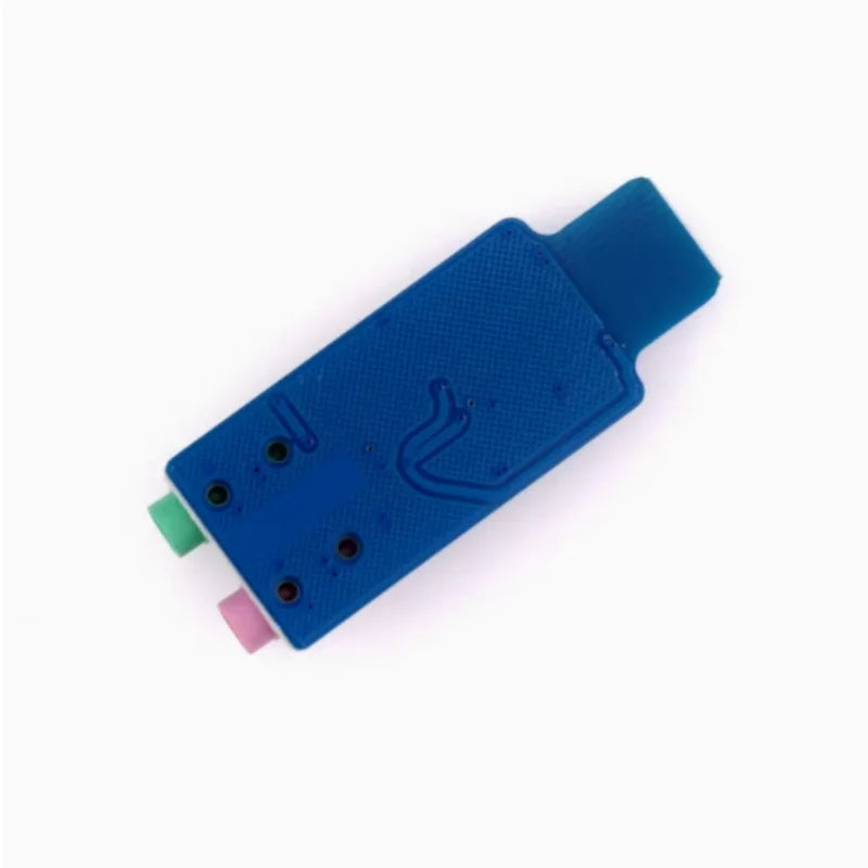 Drive USB Sound Card Computer External Module Laptop CM108 Chip Zpaxo