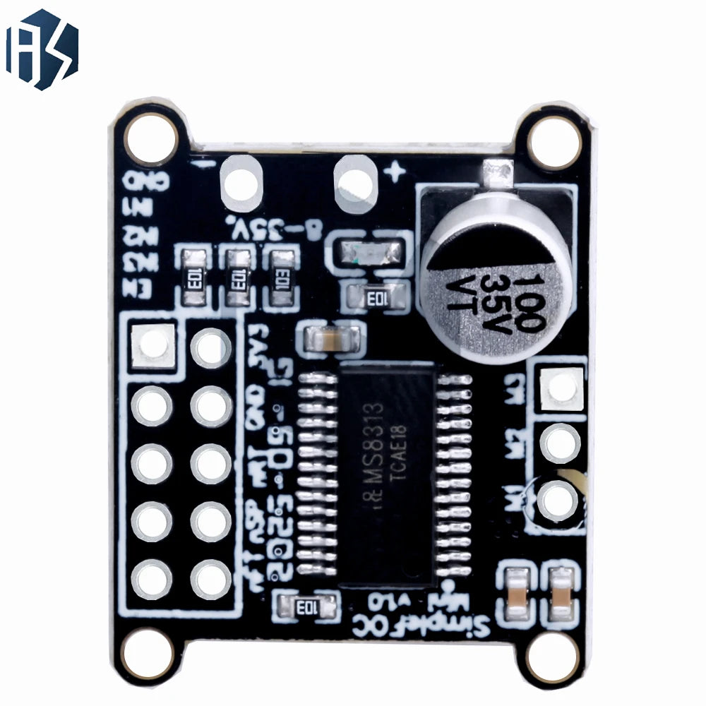 8-30v SimpleFOCMini DC brushless motor drive board FOC control driver SVPWM control algorithm Zpaxo