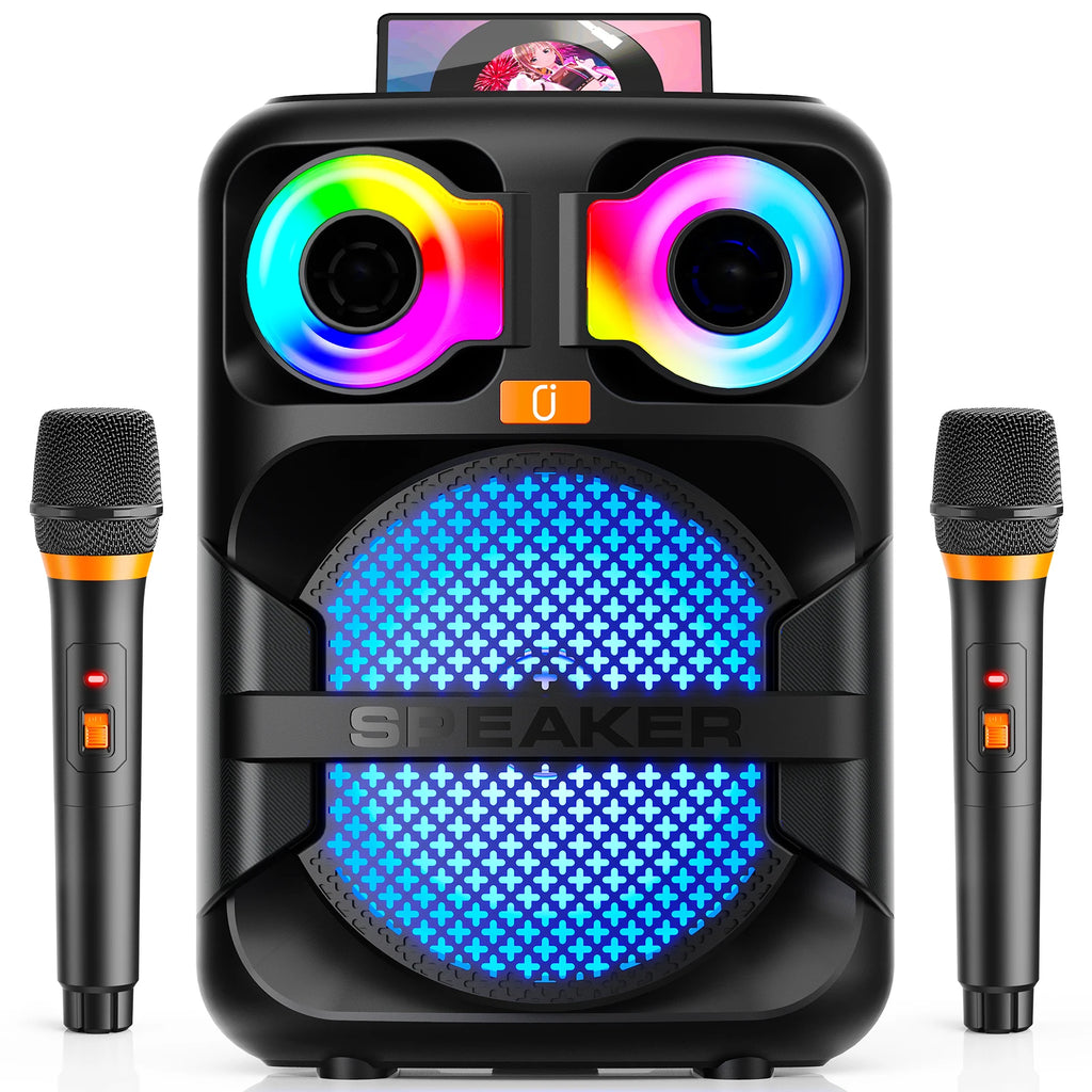 Fanfun T28 Portable Bluetooth Speaker Matching Wireless Microphone
