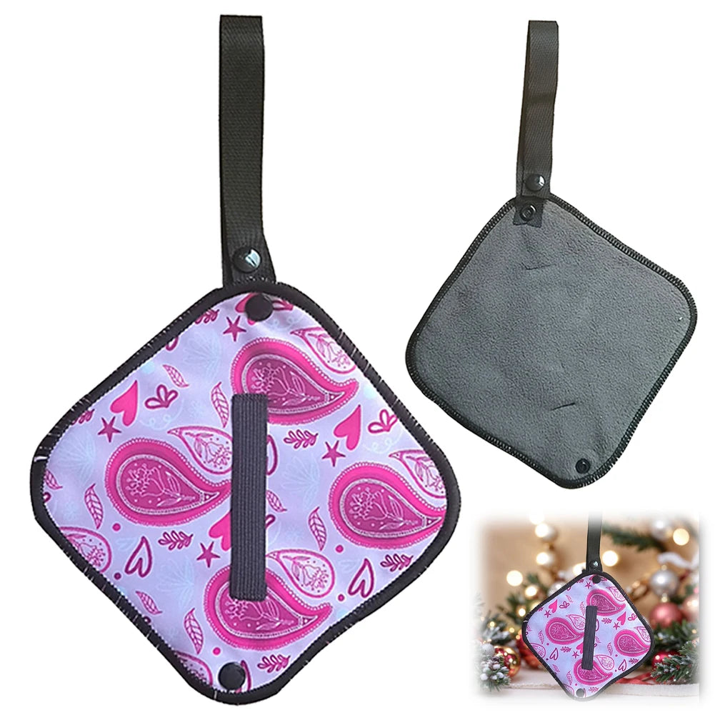 Reusable Absorbent Wipe Toilet Paper Pee Pad Travel Camping