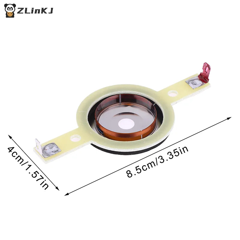 Tweeters Voice Coil Round Speaker Treble Horn Titanium Film Copper Zpaxo