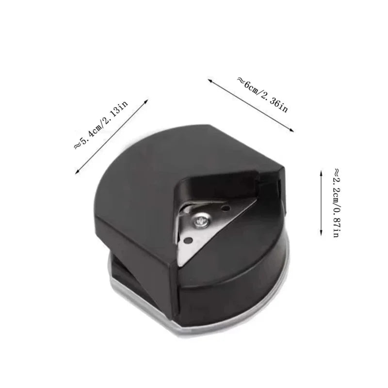 4mm Corner Rounder Punch – Paper, Photo & Card Cutter | Black