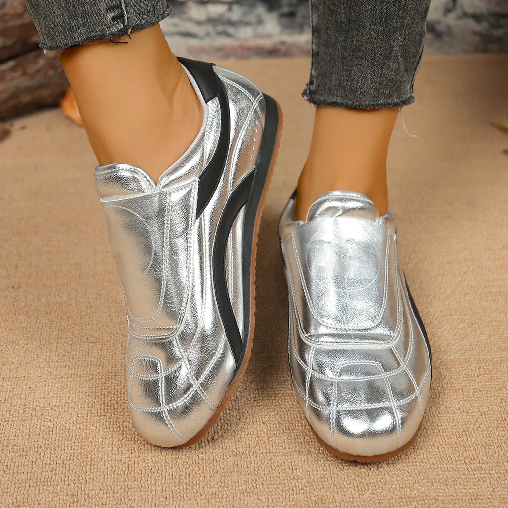 New Women Sneakers New Casual Running Women Shoes High Quality Flats Outside Sneakers Women Simple Versatile Non-slip Loafers Zpaxo